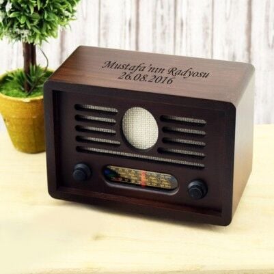 Ahşap Nostaljik Radyo
