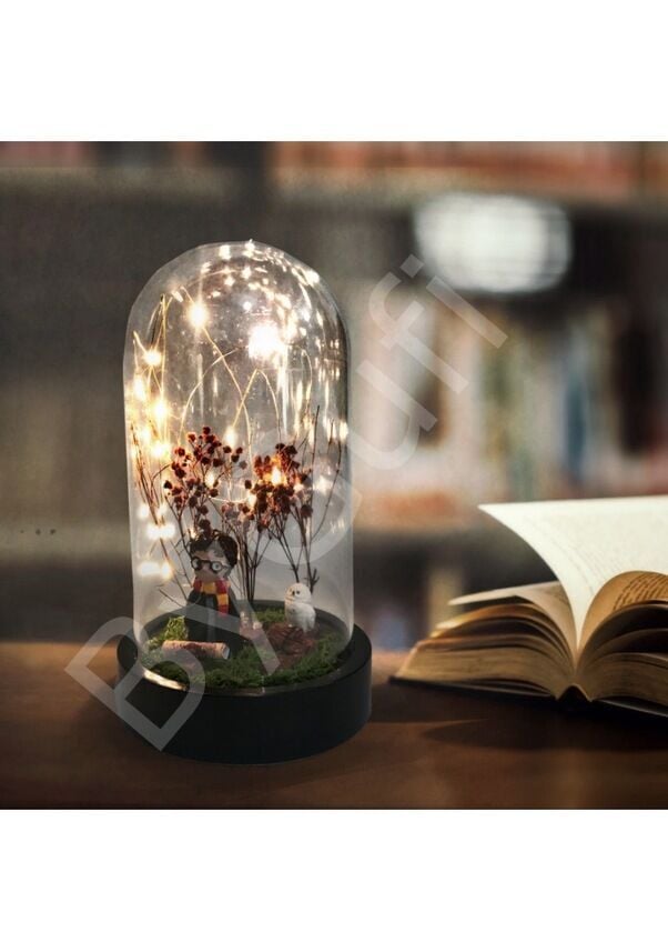 ByGufi Hediyelik Harry Potter Işıklı Fanus