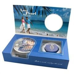 ByGufi Kişiye Özel İstiridye İçinde Gerçek İnci Kolye | Aşk İncileri Takı Seti