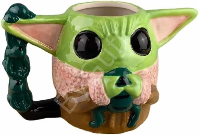 ByGufi Hediyelik Yoda Figür Kupa Bardak