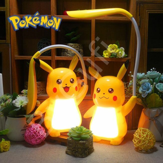 ByGufi Hediyelik LED Pokemon Masa Lambası