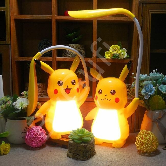 ByGufi Hediyelik LED Pokemon Masa Lambası