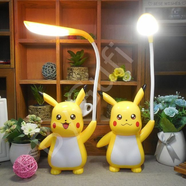 ByGufi Hediyelik LED Pokemon Masa Lambası