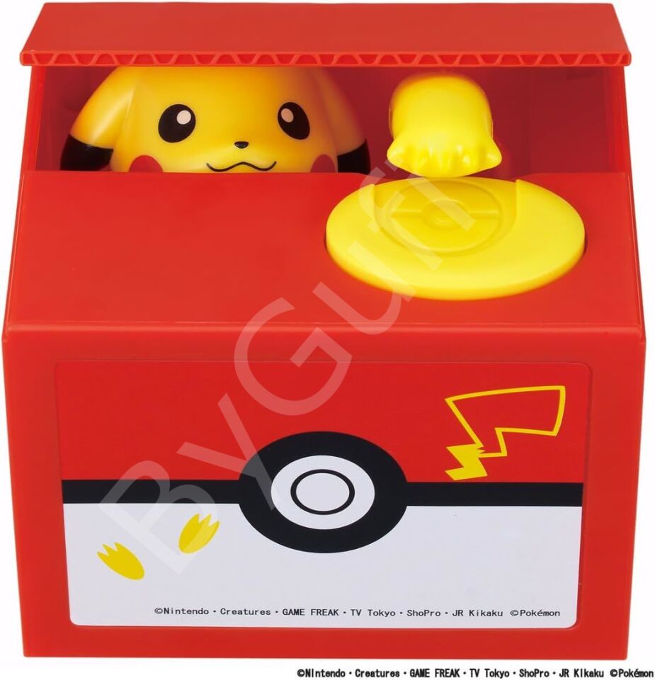 ByGufi Hediyelik Pokémon Sevimli Hırsız Kumbara