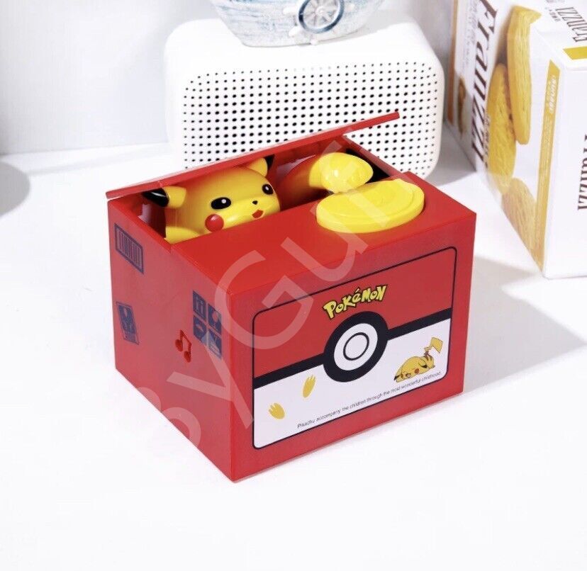 ByGufi Hediyelik Pokémon Sevimli Hırsız Kumbara