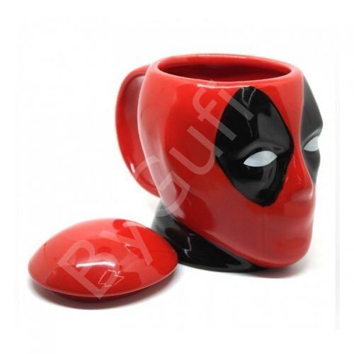 ByGufi Deadpool 3D Seramik Kupa – Hediyelik
