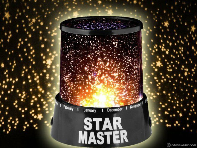 ByGufi Hediyelik Star Master Yıldız Gece Lambası | Dekoratif, Çocuk ve Yetişkin Odası