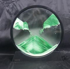 ByGufi Kişiye Özel 3D Kum Sanatı – Dekoratif Dönen Kum Çerçevesi İsim Baskılı