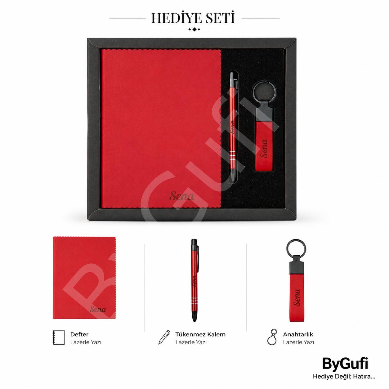 ByGufi İsme Özel Çekmeköy Hediye Seti