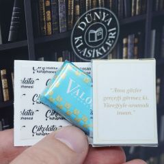 ByGufi Kişiye Özel Çikolata Kütüphanesi – Dünya Klasikleri, Mini Kitap Tasarımlı, El Yapımı, Dekoratif ve Hediye Edilebilir