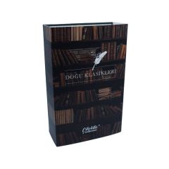 ByGufi Kişiye Özel Çikolata Kütüphanesi – Doğu Klasikleri, Mini Kitap Tasarımlı, El Yapımı, Dekoratif ve Hediye Edilebilir