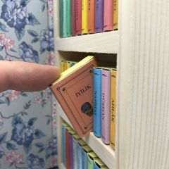 ByGufi Kişiye Özel Çikolata Kütüphanesi – Sa’di Şîrâzî “Bostan’dan İnciler”, Mini Kitap Tasarımlı, El Yapımı, Dekoratif ve Hediye Edilebilir