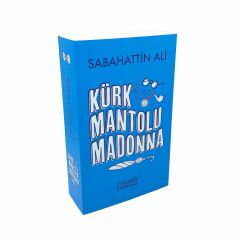 ByGufi Kişiye Özel Çikolata Kütüphanesi – ''Kürk Mantolu Madonna”, Mini Kitap Tasarımlı, El Yapımı, Dekoratif ve Hediye Edilebilir
