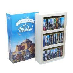 ByGufi Kişiye Özel Çikolata Kütüphanesi – “Tarihi Yarımada İstanbul”, Mini Kitap Tasarımlı, El Yapımı, Dekoratif ve Hediye Edilebilir