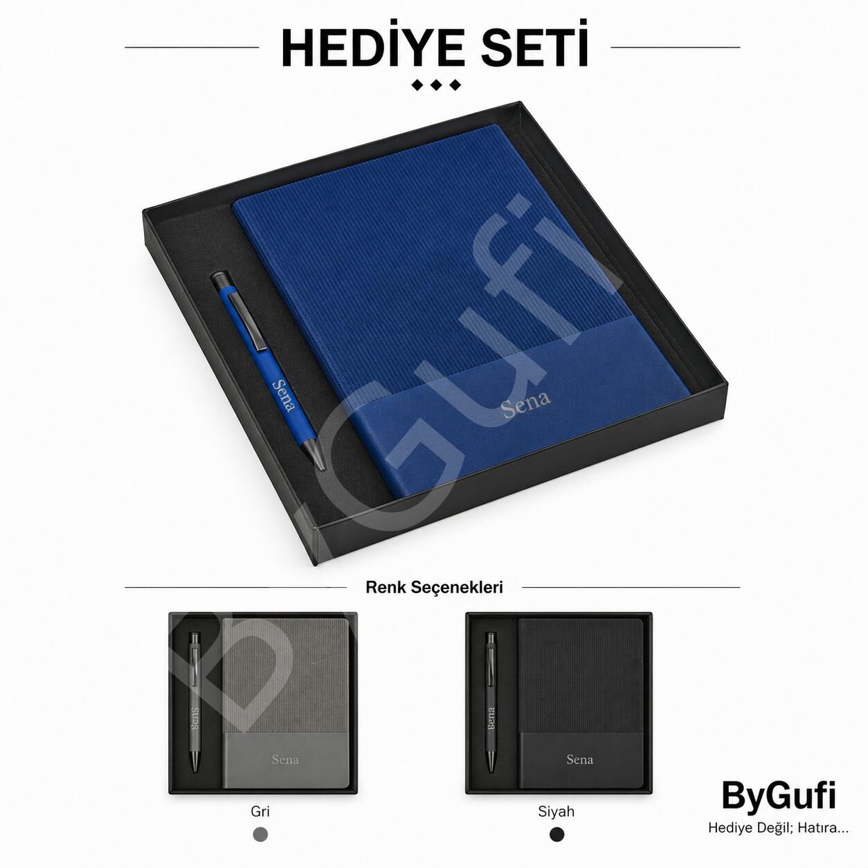 ByGufi İsme Özel 2423-K Hediye Seti