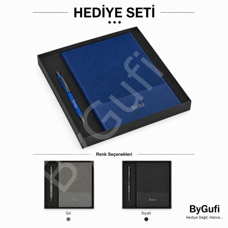 ByGufi İsme Özel 2423-K Hediye Seti