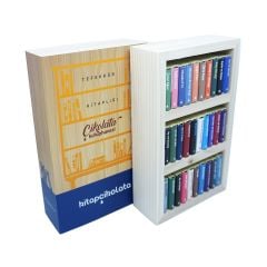 ByGufi Kişiye Özel Çikolata Kütüphanesi – “Tefekkür Bilim Kitaplığı”, Mini Kitap Tasarımlı, El Yapımı, Dekoratif ve Hediye Edilebilir