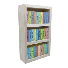 ByGufi Kişiye Özel Çikolata Kütüphanesi – “Yunus Emre Söz Ola”, Mini Kitap Tasarımlı, El Yapımı, Dekoratif ve Hediye Edilebilir