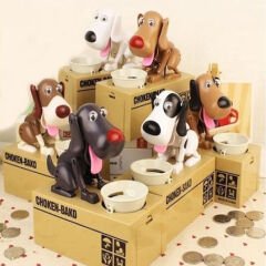 ByGufi Hediyelik Hırsız Köpek Kumbara