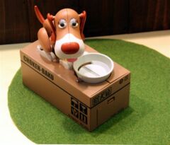 ByGufi Hediyelik Hırsız Köpek Kumbara