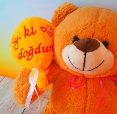 ByGufi Hediyelik İyi Ki Doğdun Peluş Ayıcık Hediye