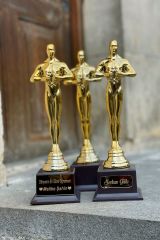 ByGufi Kişiye Özel Oscar Heykeli – Hediye Kutulu, Dekoratif ve Kişiselleştirilebilir