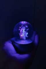 ByGufi Kişiye Özel Hediyelik Cam Küre – Harry Potter Figürlü | Dekoratif ve Gece Lambası