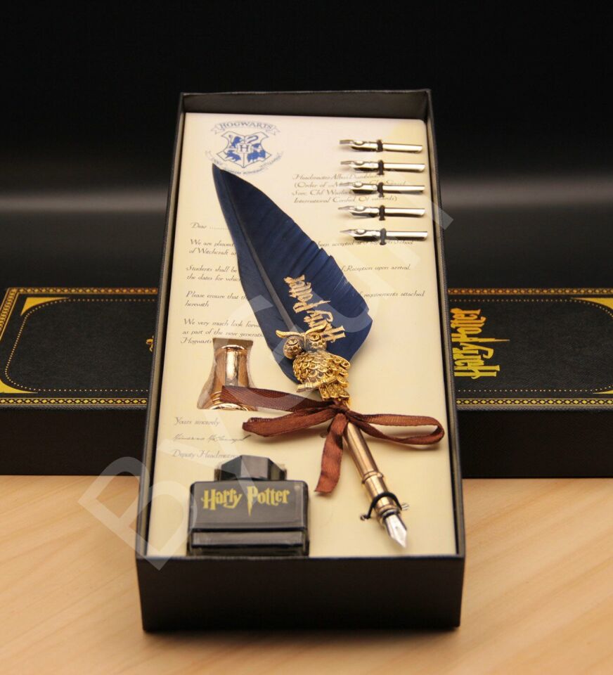 ByGufi İsme Özel Harry Potter Divit Kalem Seti