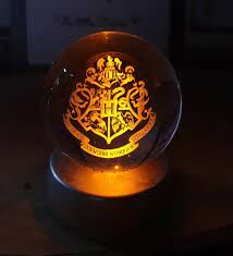 ByGufi Kişiye Özel Hediyelik Cam Küre – Harry Potter Figürlü | Dekoratif ve Gece Lambası