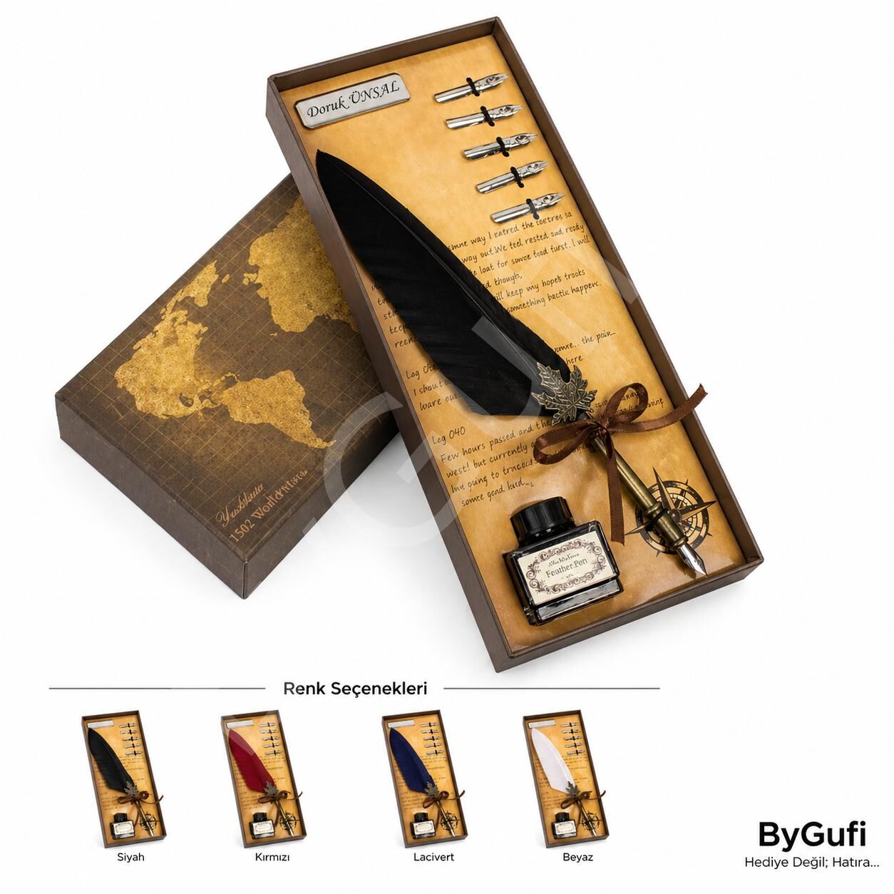 ByGufi İsme Özel Divit Kalem Seti