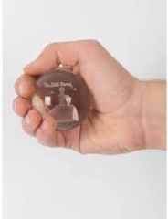 ByGufi Kişiye Özel Hediyelik Cam Küre – Küçük Prens Figürlü | Dekoratif ve Gece Lambası