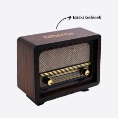 Kişiye Özel Nostaljik Radyo / AyYıldız / Kahve