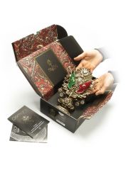 ByGufi Osmanlı Boytu – Büyük Boy, Antik Sarı, Tarihi ve Dekoratif Hediye