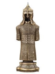 ByGufi Zırh Cevşen Boytu – Büyük Boy, Sarı, Özel Tasarım, Cevşen-ül Kebir Nakışlı, Kristal Taşlı