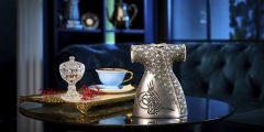 ZARİF KAFTAN BOYTU / Sarı, Gümüş