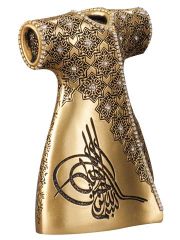 ZARİF KAFTAN BOYTU / Sarı, Gümüş, Sedef