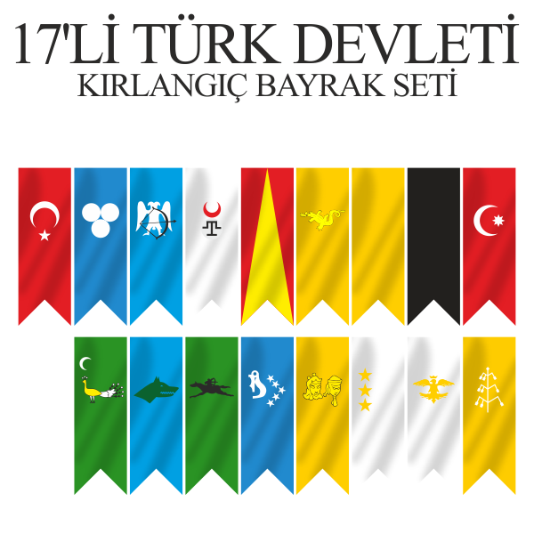 17 DEVLET SETİ - KIRLANGIÇ - 50*150 CM