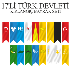 ByGufi Kurumsal Hediye – 17 Devlet Seti Kırlangıç, 50x150 cm