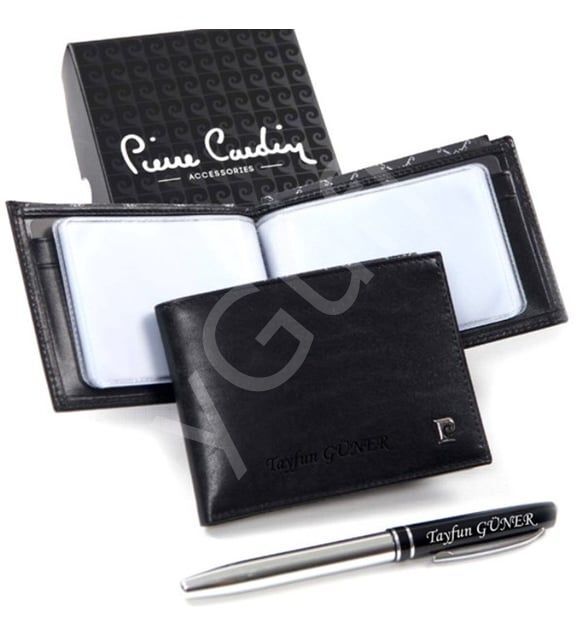 ByGufi İsme Özel Hediye Pierre Cardin Cüzdan 075