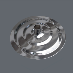 ByGufi Kurumsal Makam Bayrağı – Krom Direkli Simli, 100x150 cm, Telalı, Rulo Kutulu, Resmi ve Kurumsal Dekor