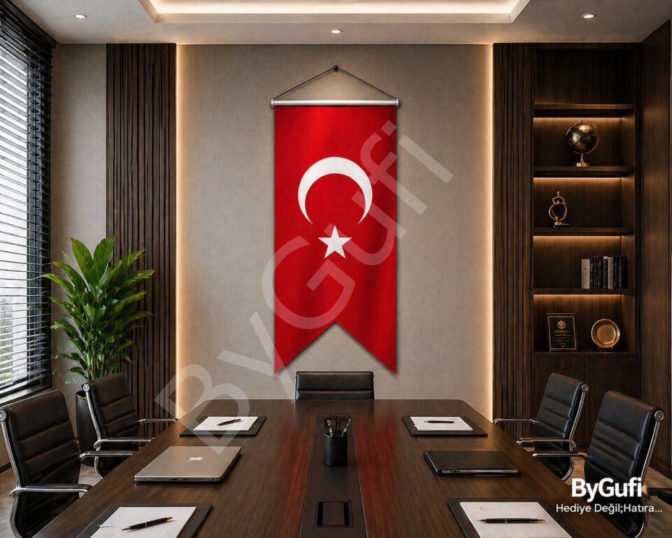 ByGufi Kırlangıç Türk Bayrağı 75x300 cm