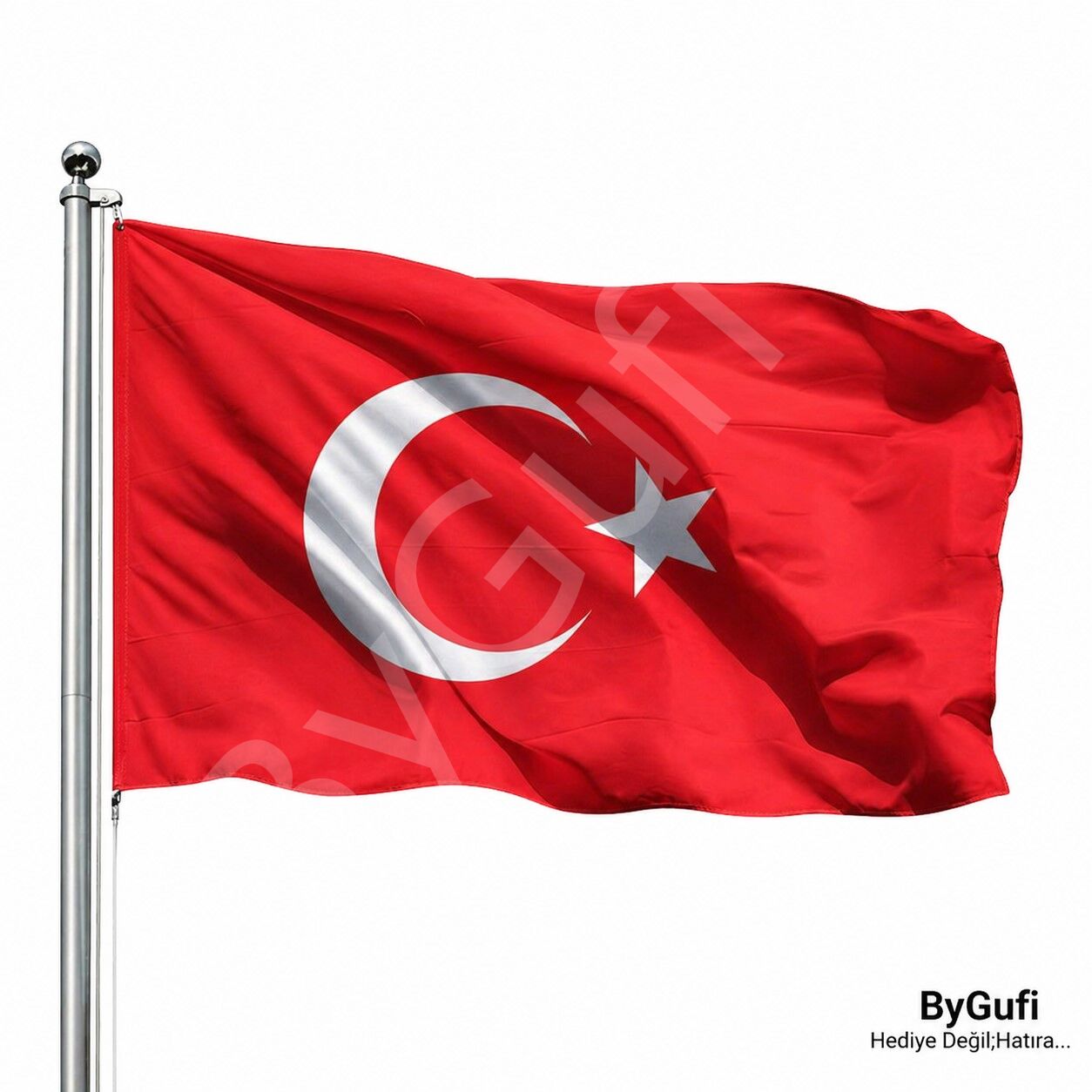 ByGufi Türk Bayrağı 150x225 cm