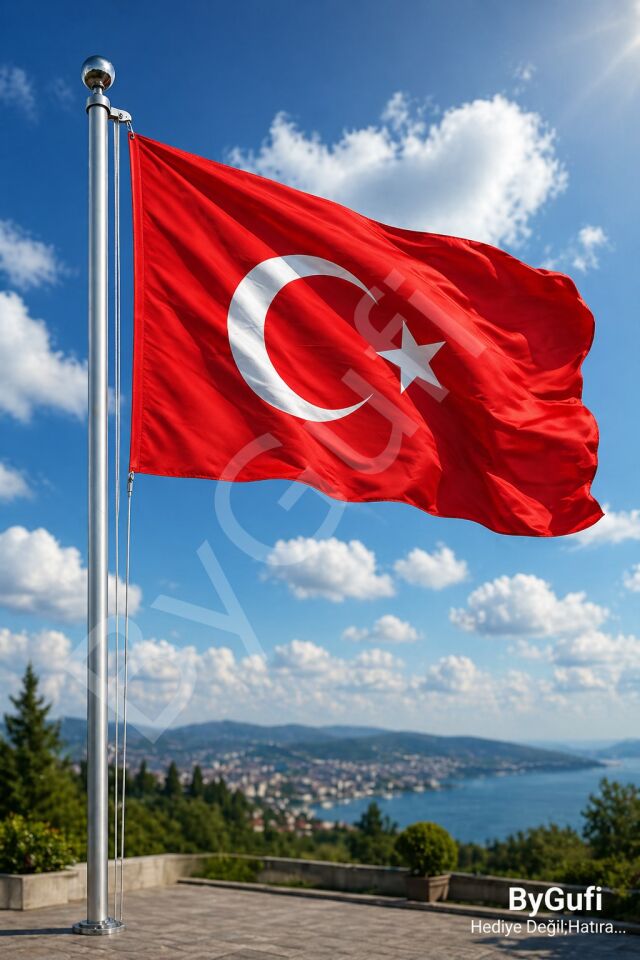 ByGufi Türk Bayrağı 150x225 cm