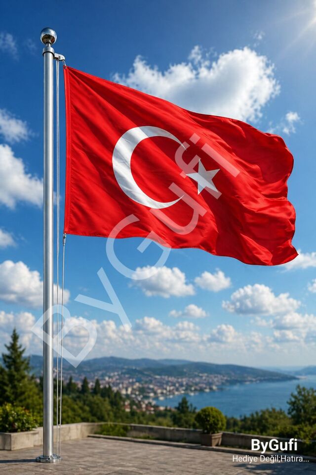 ByGufi Türk Bayrağı 600x900 cm