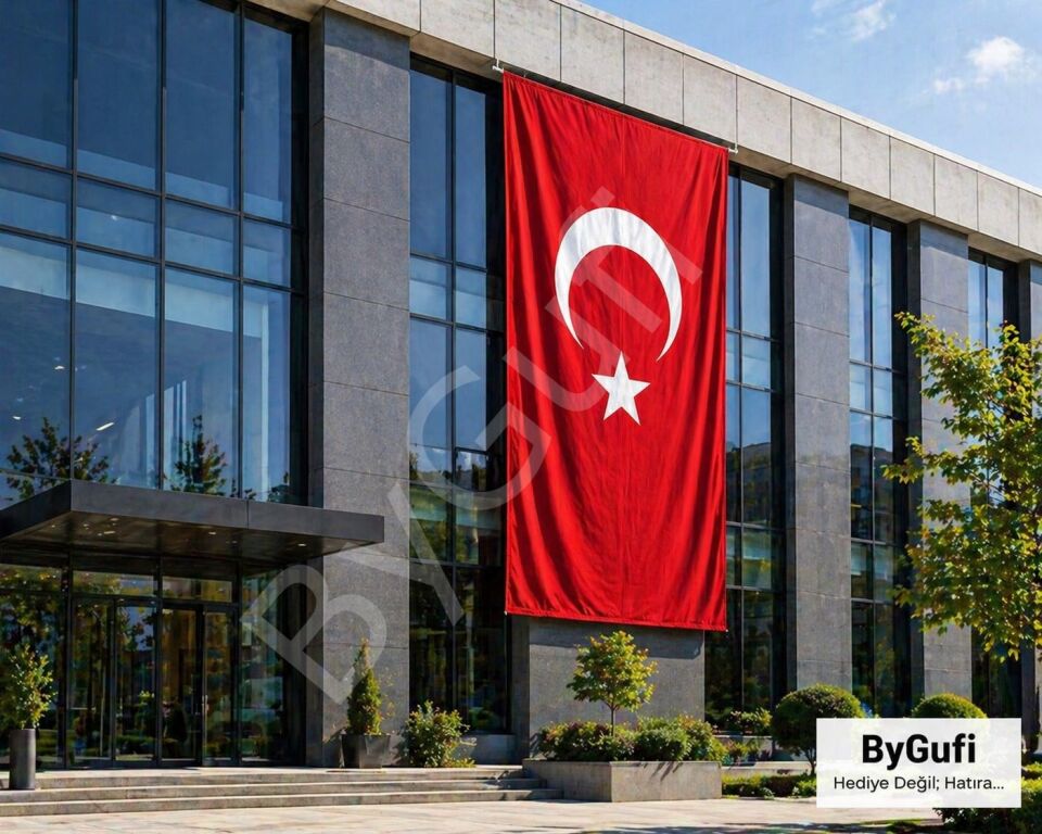 ByGufi Türk Bayrağı 800x1200 cm