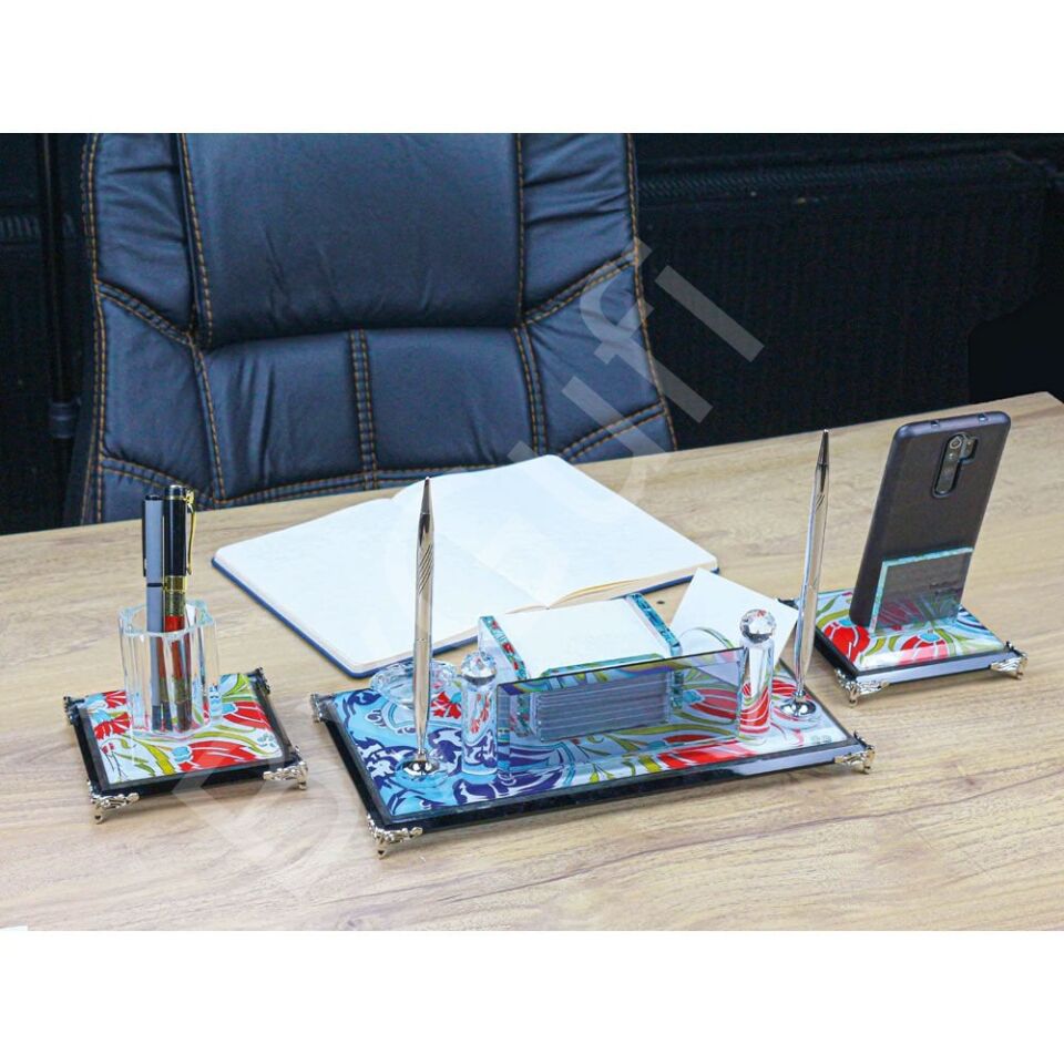 ByGufi İsme Özel KM-300 Kristal Masa Seti