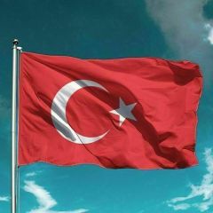 Türk Bayrağı + Atatürk Posteri 400x600 cm
