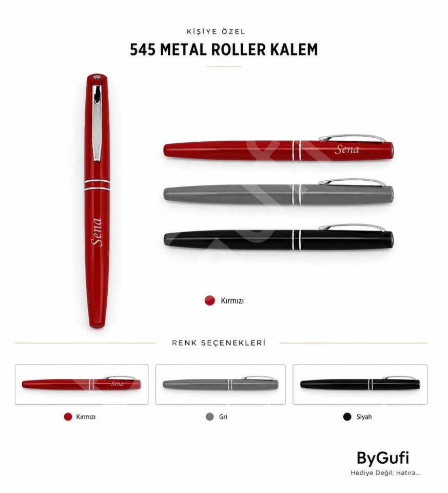 ByGufi Kişiye Özel Hediye Roller Kalem 545