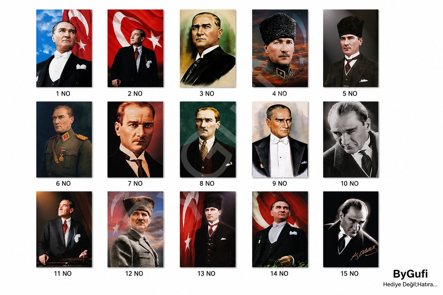 ByGufi Atatürk Posterleri