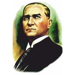 ByGufi Atatürk Posterleri – Dijital Baskılı, İç ve Dış Mekân Kullanımına Uygun, Farklı Ölçü Seçenekleri, Raşel Kumaş Üretim